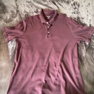 Lands End Polo - maroon